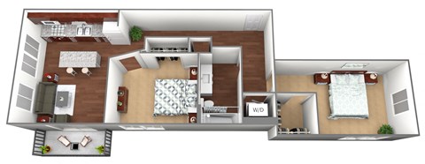 Patrick Floorplan at Liffey on Snelling, St. Paul, 55104